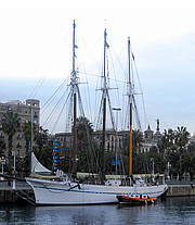 Tall Ship at the Harbour Village