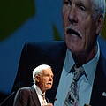 Ted Turner addresses the IUCN World Conservation Forum