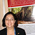 Rosa Lamelas, de la organización miembro Centro para la Conservación y Ecodesarrollo de la Bahía de Samaná y su Entorno (CEBSE)